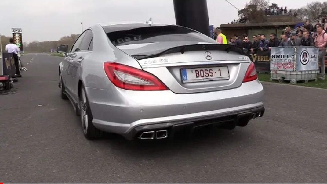 Decatted 700hp Renntech Mercedes Cls63 Amg Revs Drag Racing Turbo And Stance