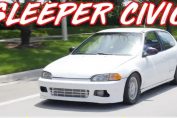 Sleeper Civic Smokes Supercar