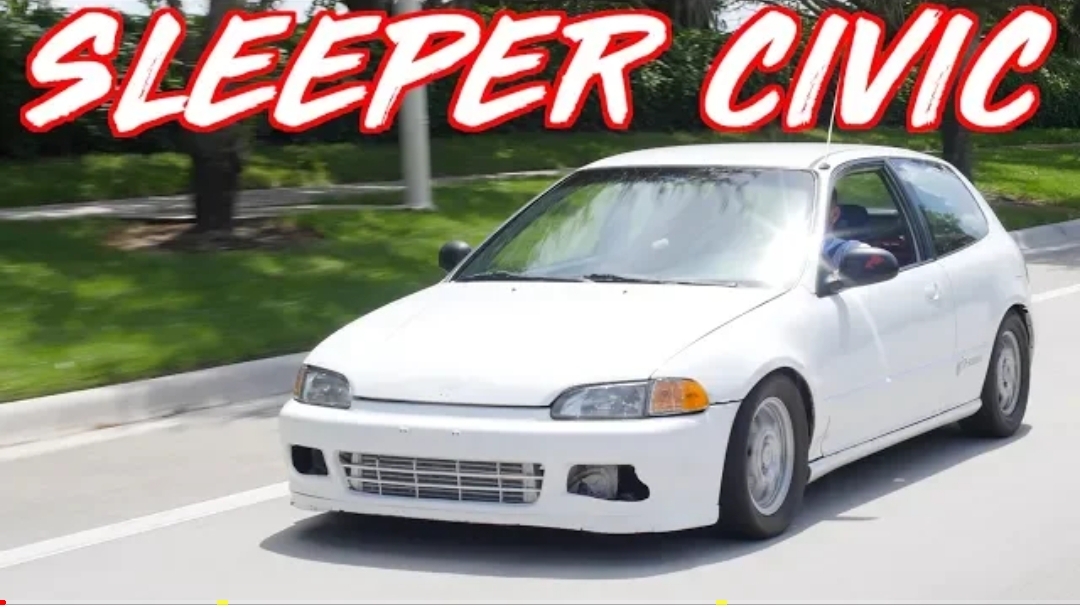 500HP Sleeper Civic Smokes Supercar on the Street! 5000 Budget Build