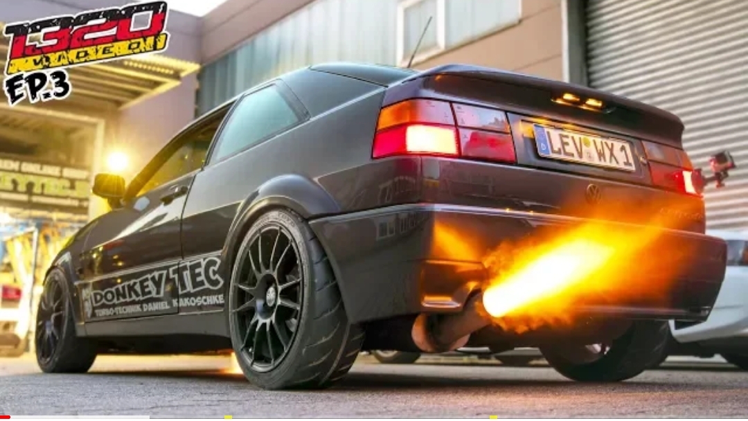FURIOUS FWD - DonkeyTec Corrado RIPS! (650hp Turbo VR6!) - Turbo and Stance