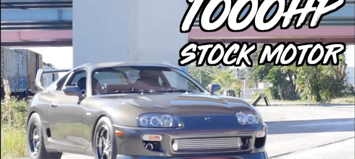 Stock engine Power 2JZ Turbo Supra 1000HP