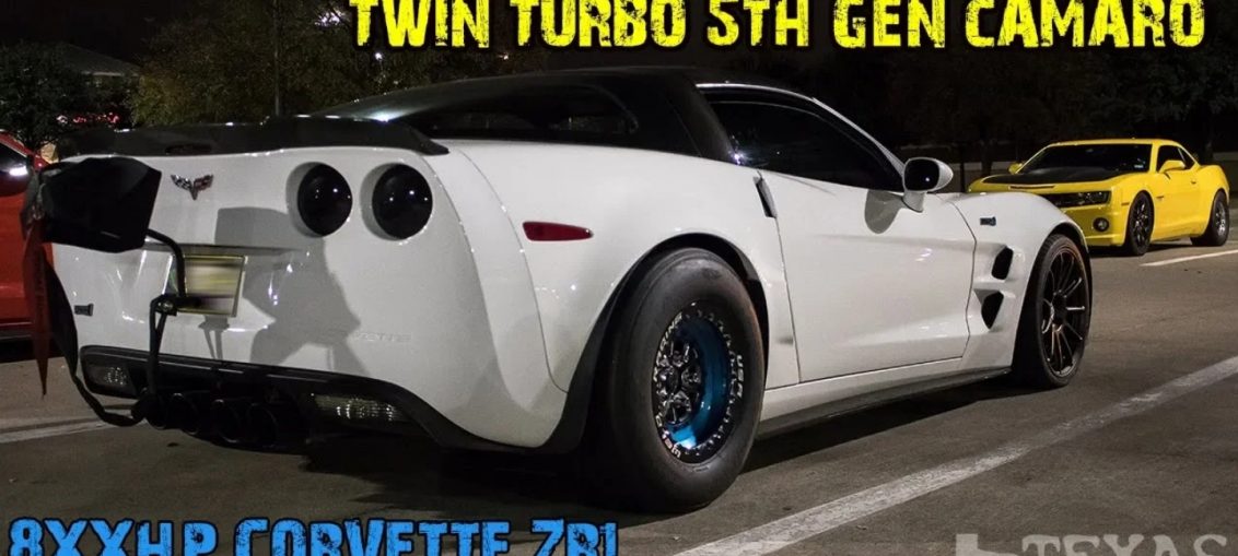 Twin turbo Camaro Corvette ZR1