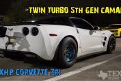 Twin turbo Camaro Corvette ZR1