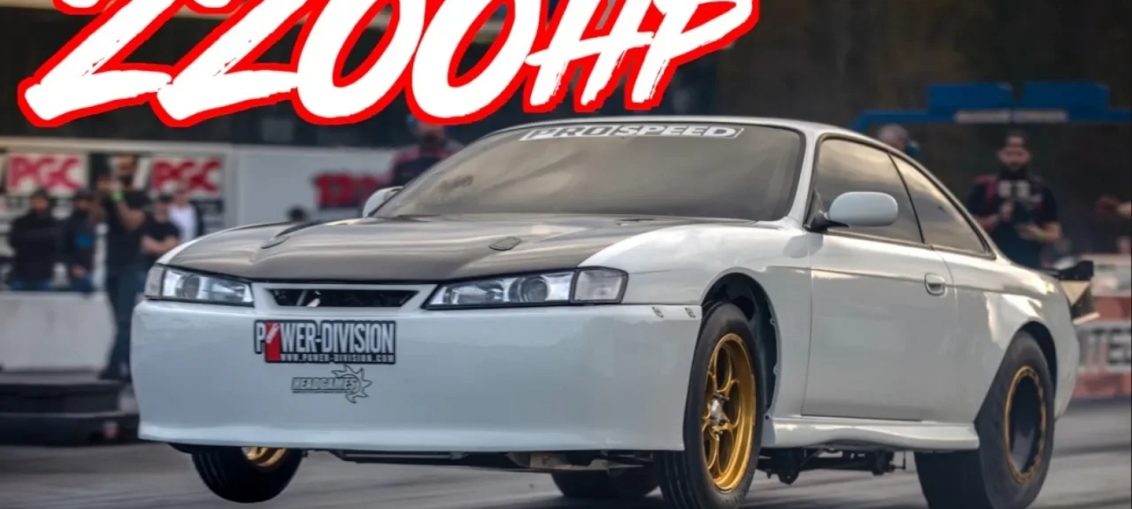 2200hp Nissan 240SX big boost