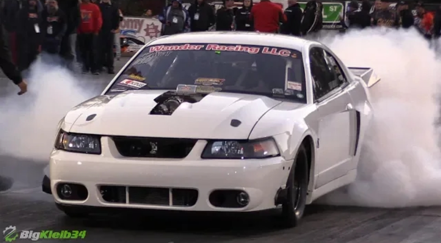 Twin Turbo Terminator Cobra Destroys Quarter Mile In 6