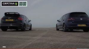 Ford Focus RS Volkswagen Golf R