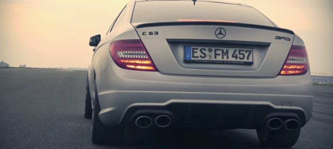 C63 AMG Gad Turbo Acceleration Sound