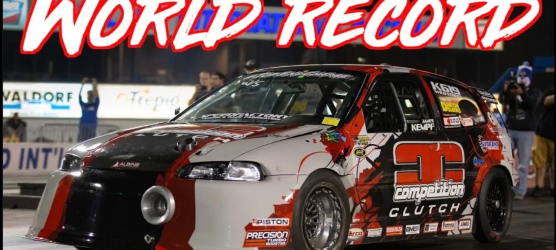 World record K20 Honda Civic Fastest FWD