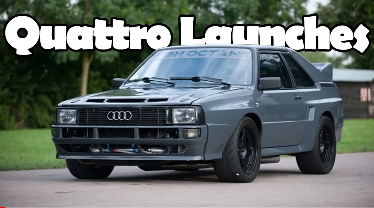 Most Insane Audi Quattro Launches - Turbo and Stance