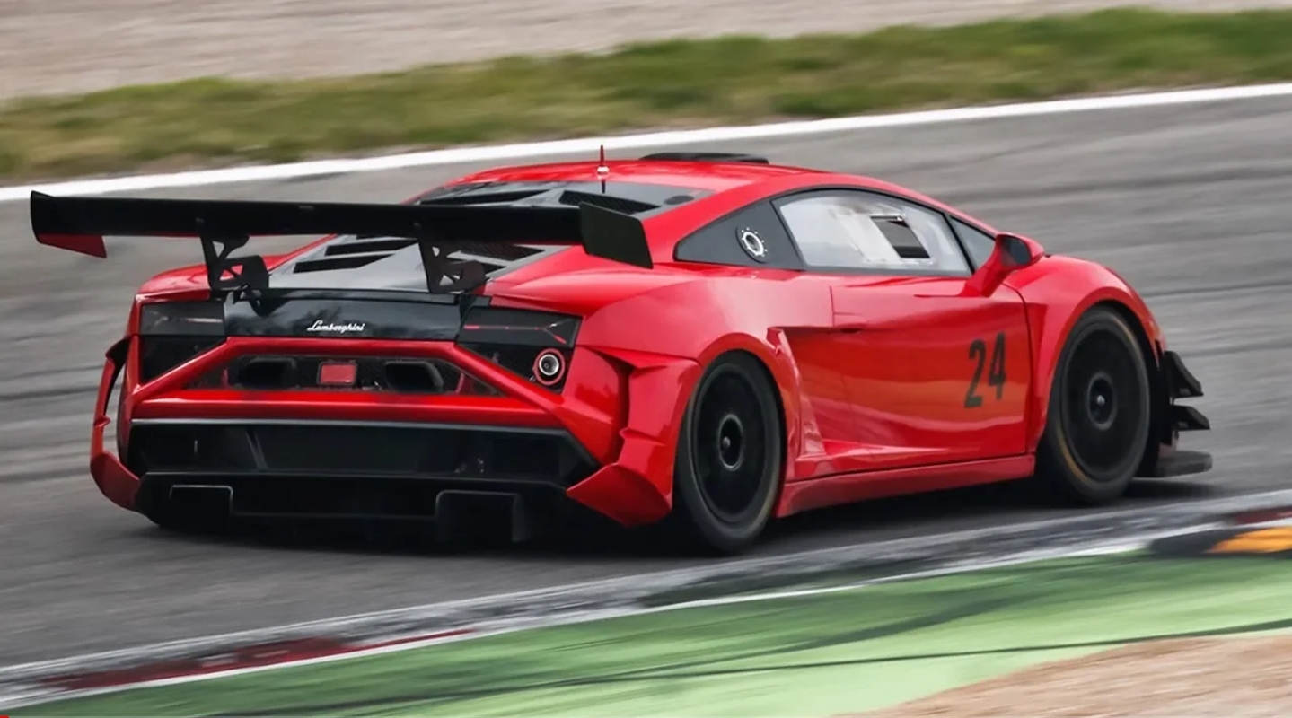 Lamborghini Gallardo R-EX GT3 Testing at Monza Circuit! - Turbo and Stance