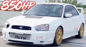 850HP Subaru STI on 42psi of BOOST