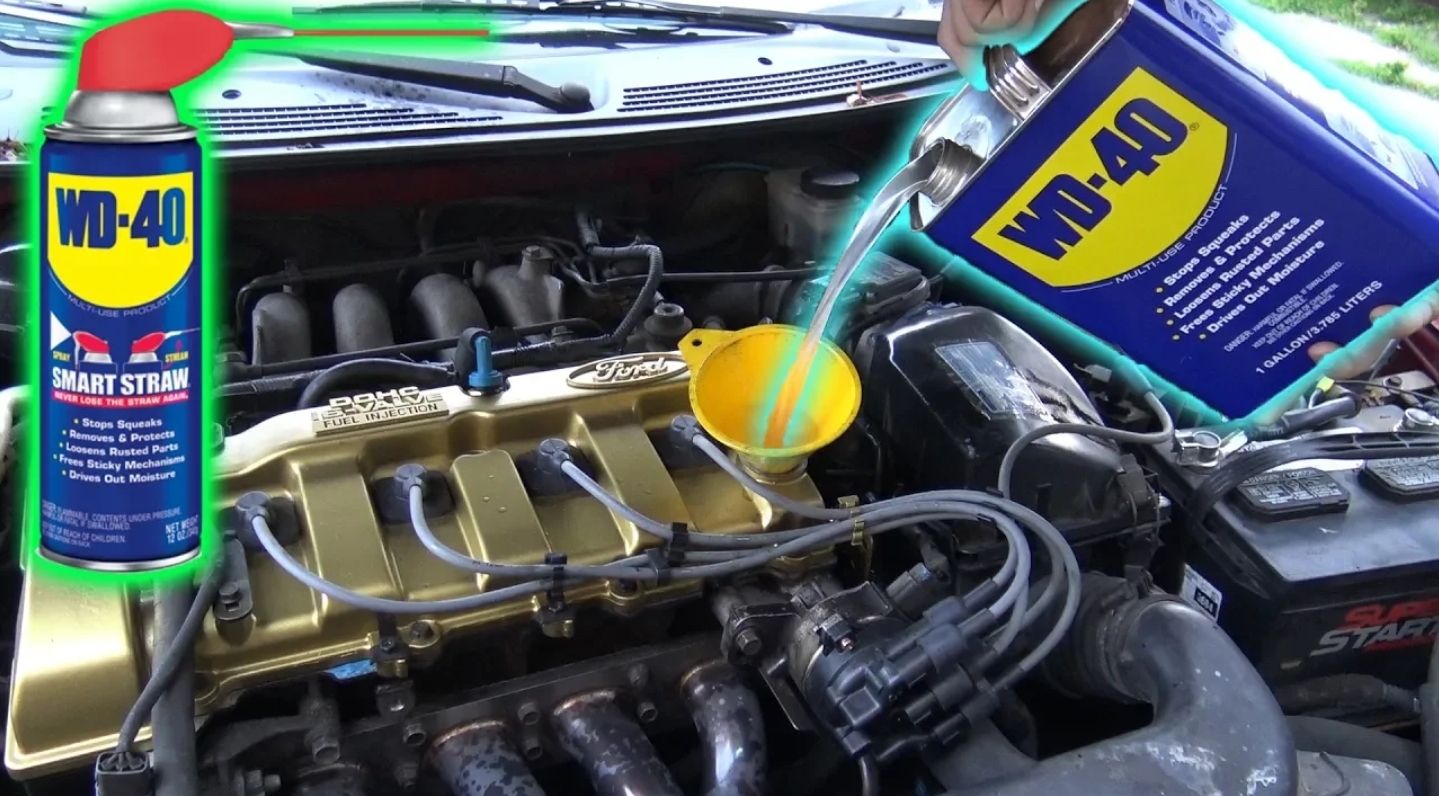 Can you use WD40 as Engine Oil? Turbo and Stance