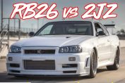 Rb26 vs 2jz skyline supra