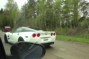 Corvette ZR1 vs HGP VW Golf VI R