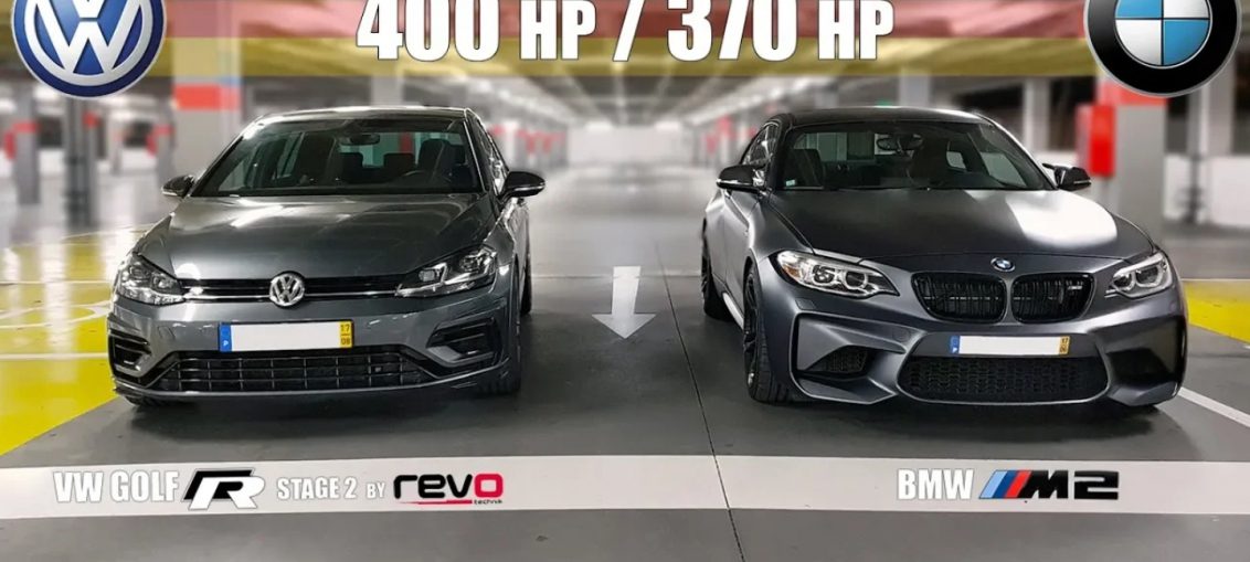 Golf R vs BMW M2
