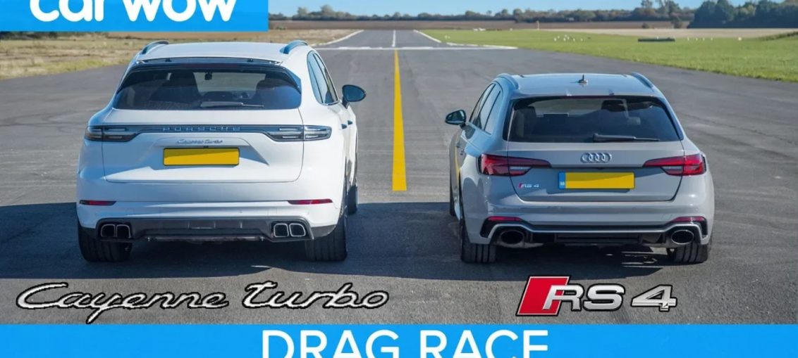 Porsche Cayenne Turbo vs Audi RS4