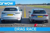 Porsche Cayenne Turbo vs Audi RS4