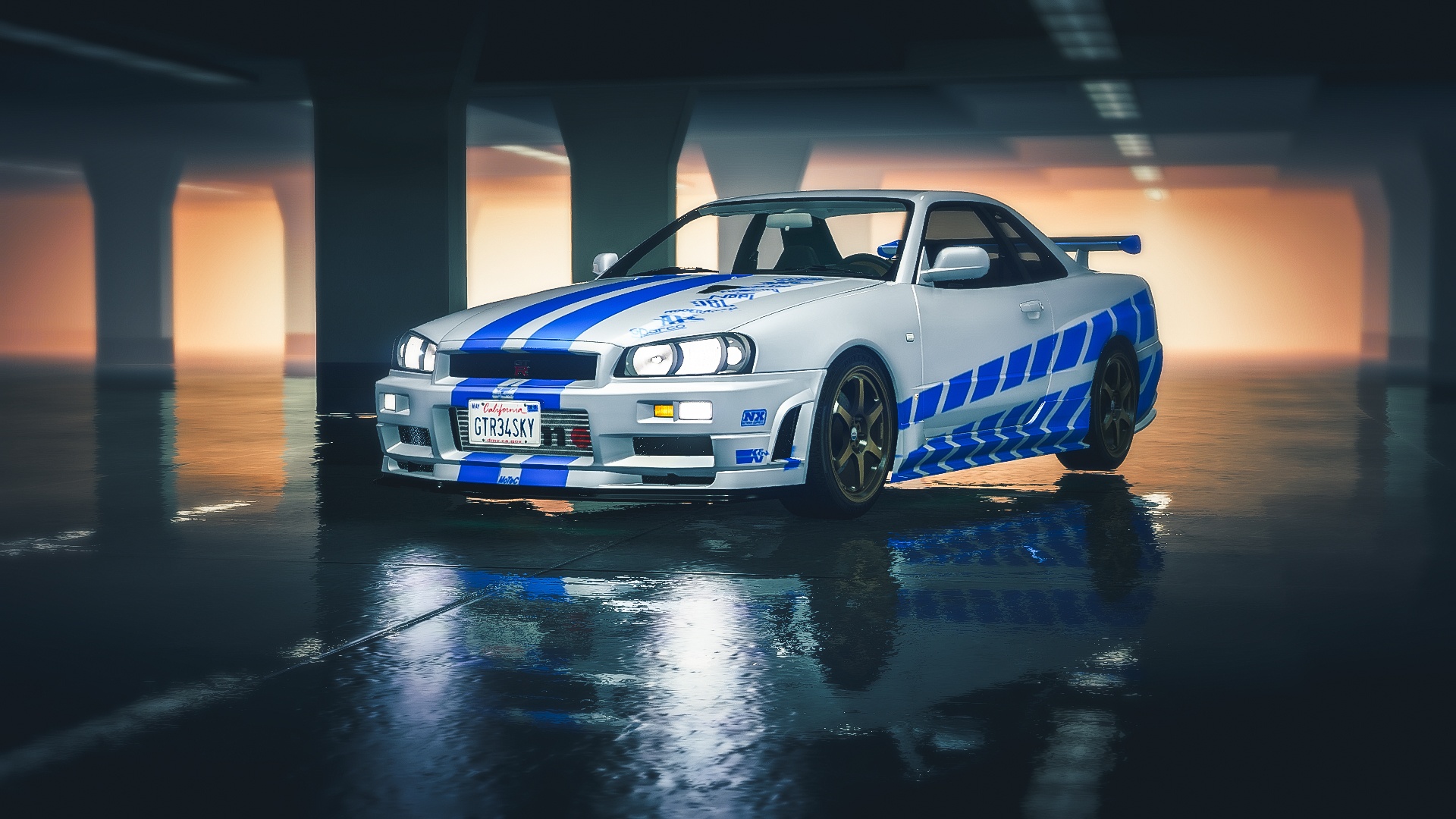 2 fast 2 furious skyline gta 5 фото 90