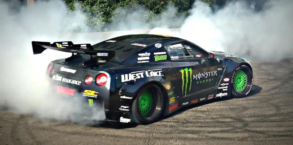 Lsx Swapped R35 GT-R V8 drift