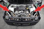 1100HP Nissan S14 with VK56 5.6L V8 Twin Turbo Engine
