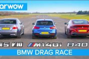 BBMW 840d vs M140i vs E60 M5 V10