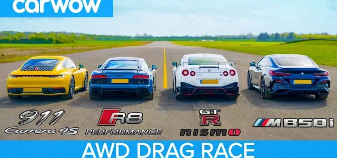 New 911 vs GT-R NISMO vs Audi R8 vs BMW M850i