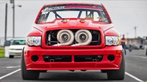 THREE Turbos attached