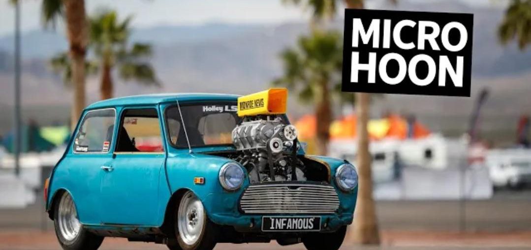 Supercharged V8 Powered Mini Cooper