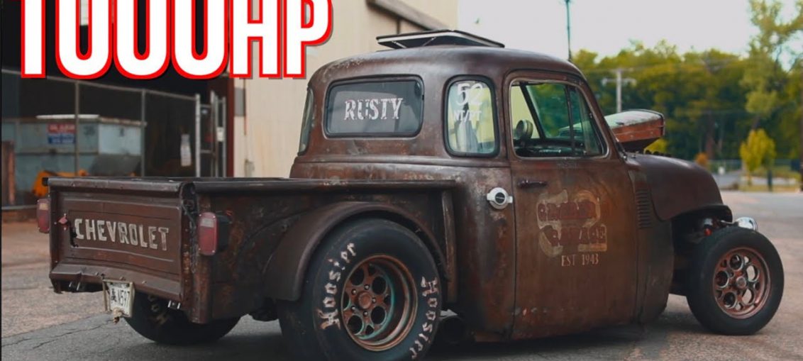 1000HP Rat Rod Truck GAPS EVERYTHING - He Built it For Under $10,000!