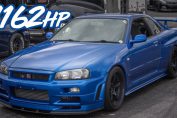 1162HP Skyline R34 GTR Godzilla