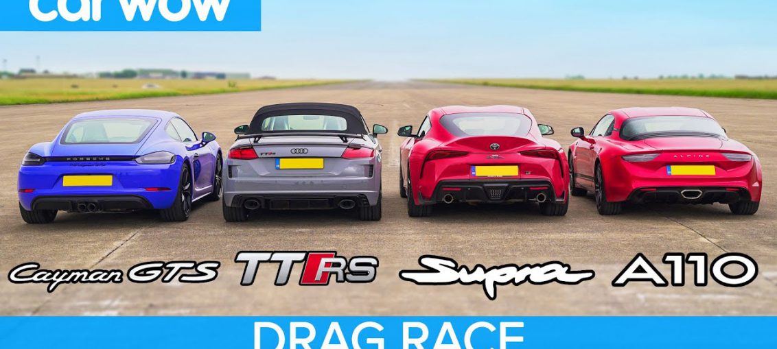 Supra vs Cayman GTS vs TT RS vs Alpine
