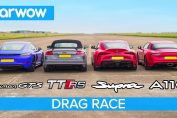 Supra vs Cayman GTS vs TT RS vs Alpine