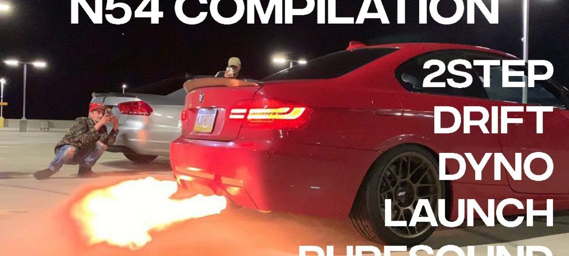 BMW N54 COMPILATION - Pure Sound, 2Step, Single Turbo