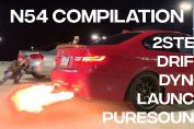 BMW N54 COMPILATION - Pure Sound, 2Step, Single Turbo