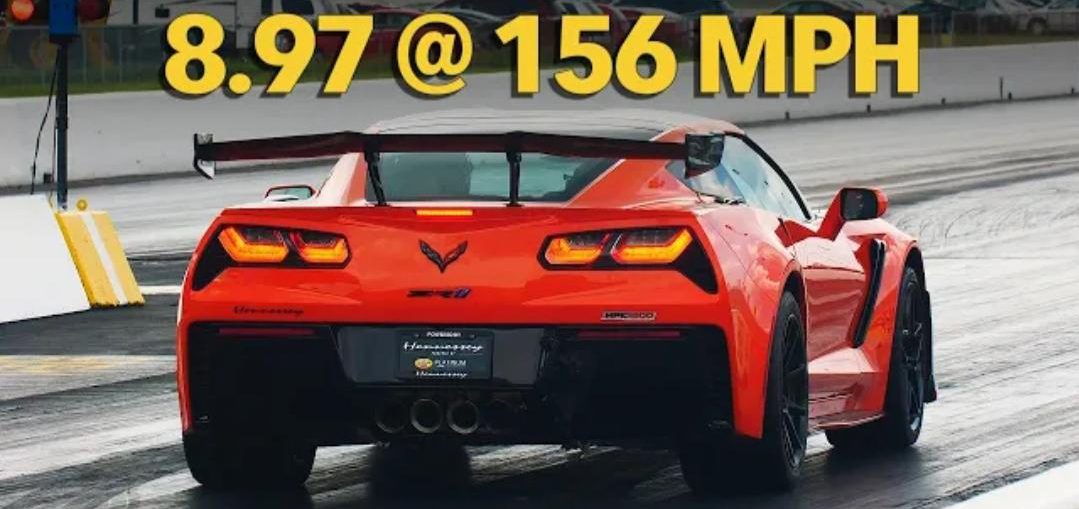 2019 ZR1 Corvette 1/4 Mile