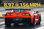 2019 ZR1 Corvette 1/4 Mile