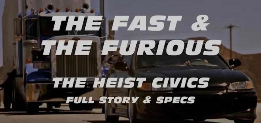 FAST & FURIOUS: HEIST CIVICS