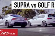 Toyota Supra vs VW Golf R