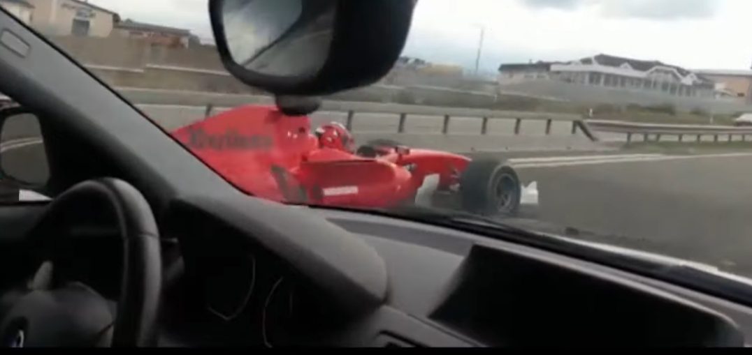 Czech police are searching Formula racer