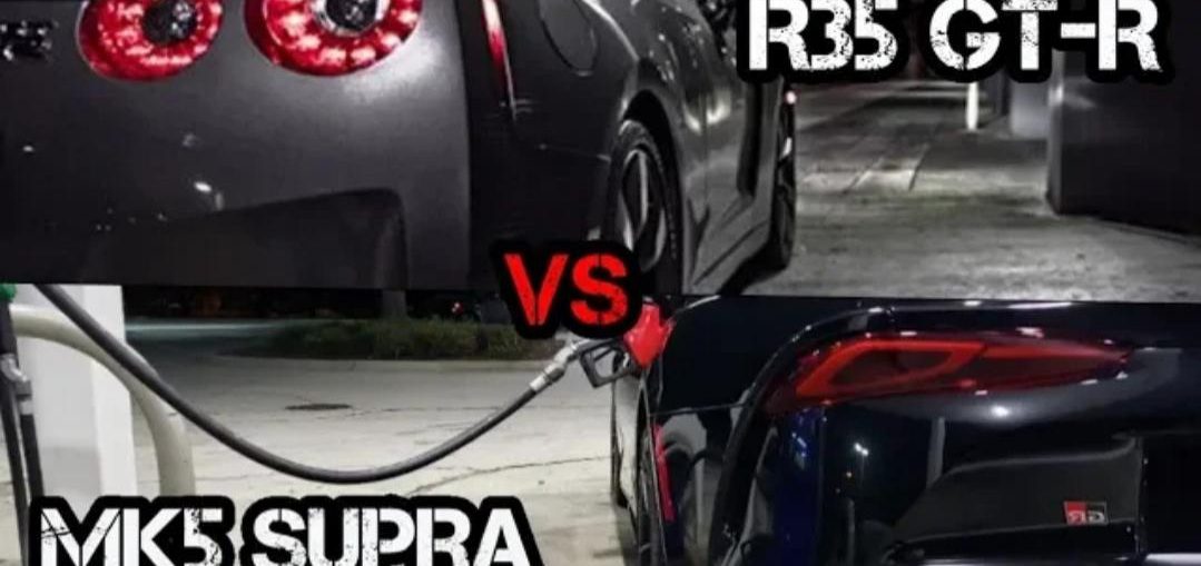 MK5 SUPRA VS R35 NISSAN GT-R