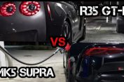 MK5 SUPRA VS R35 NISSAN GT-R