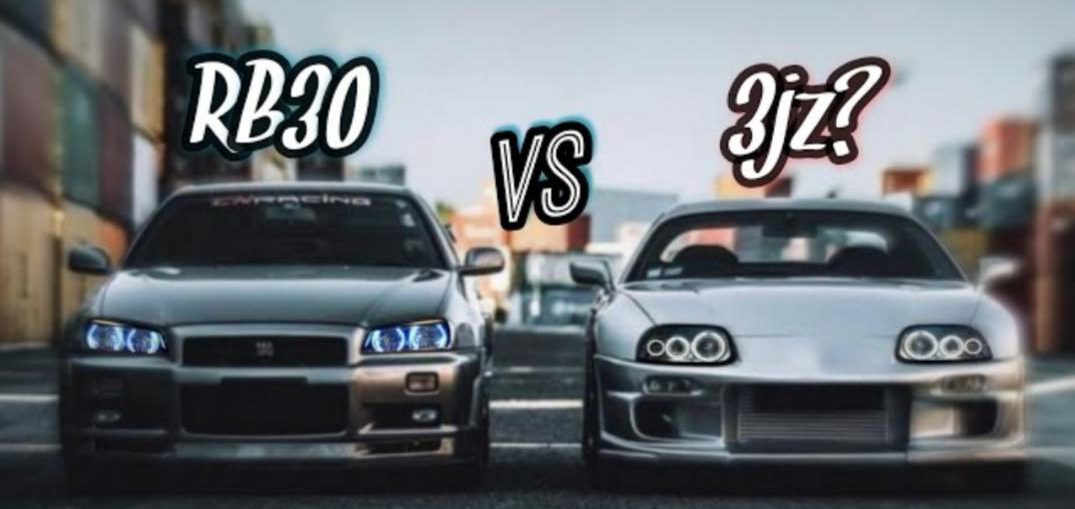 SUPRA vs GT-R R34
