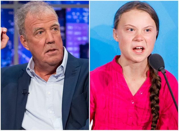 Jeremy Clarkson reacts on Greta