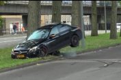 C63S AMG Hard Crash