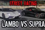 MK5 Supra Races Lamborghini Gallardo LP570