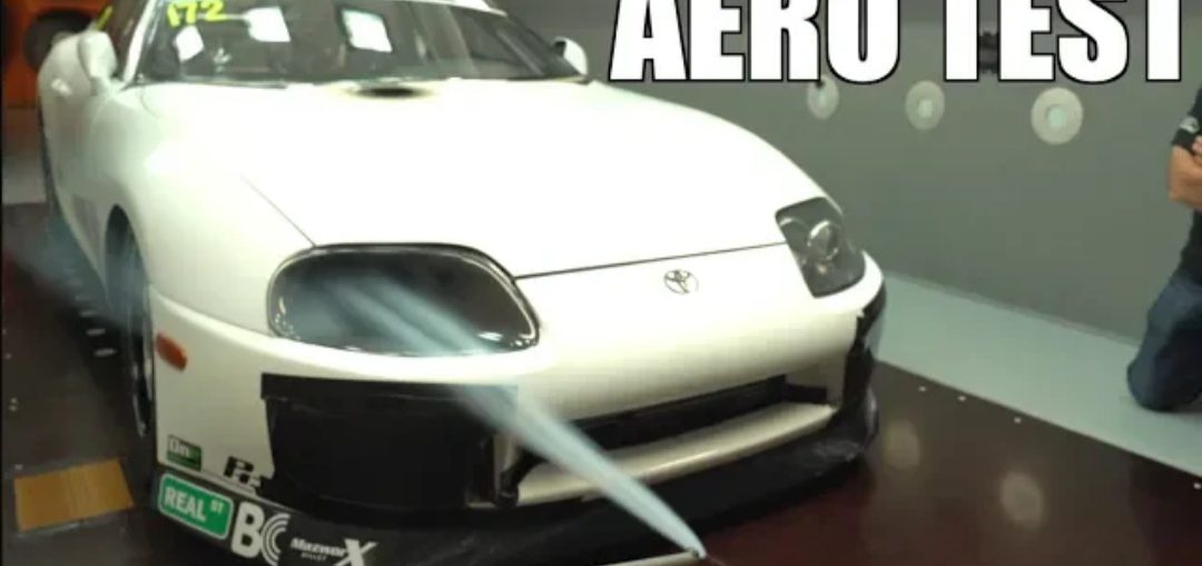 toyota supra wind tunnel