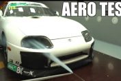 toyota supra wind tunnel