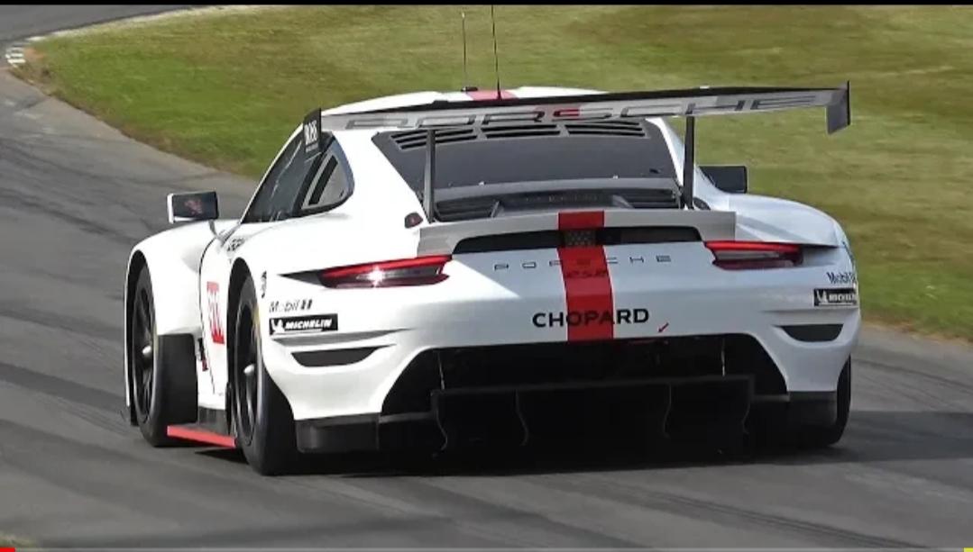 Porsche 911 Rsr Gte Exhaust Sounds Goodwood Festival Of
