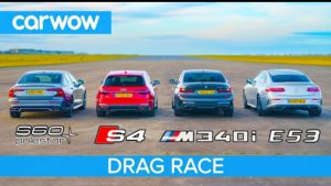 BMW M340i vs Audi S4 vs AMG E53 vs Volvo S60 Polestar