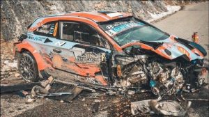 SHOCKING HUGE CRASH of WRC Champion Tanak 